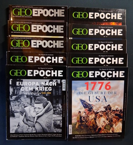 Geo epoche 74 - 52, 77